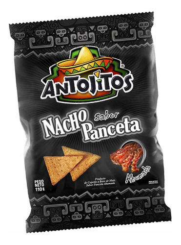 Nachos Antojitos Sabor Panceta Sin Tacc X 95 Grs