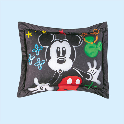 Funda Decorativa Estándar Mickey Cool Microfibra Concord