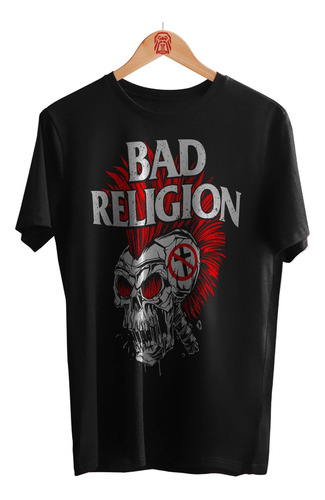 Polo Personalizado Banda Bad Religion Punk Rock 003