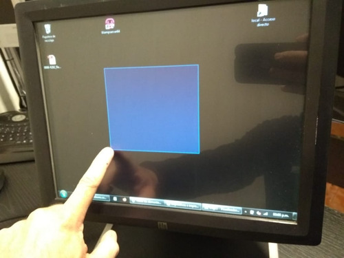 Monitor 15 Elo Touch Tactil 1522l Funciona Bien Con Base