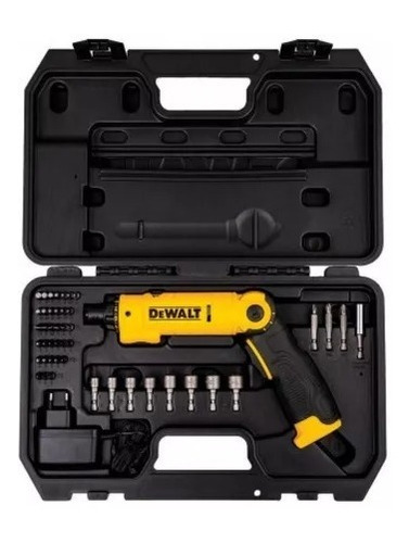 Atornillador Inalambrico 8 V 45 Accesorios Dewalt Dcf008-b2