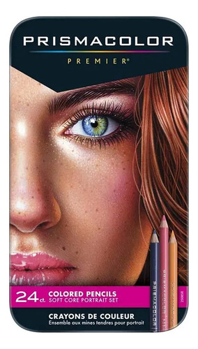 Lápices Prismacolor Premier 24 Colores Retrato