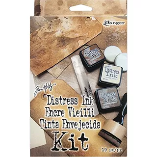 Kit De Tintas Distress De Tim Holtz, 11.43 X 18.79 X 4....