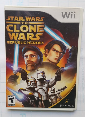 Jogo Star Wars The Clone Wars Republic Heroes Wii Ntsc-us (Recondicionado)