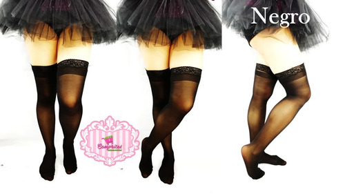 Media Encaje Silicon Sexy Fetich Liguero Erotico Envio Grati