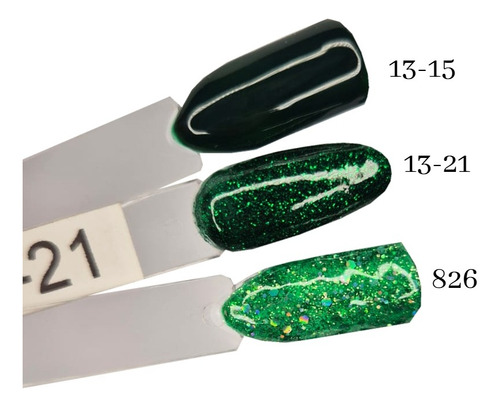 Gel Semipermanente Yesly Glitter 13-21