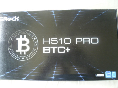 Tarjeta Madre Asrock H510 Pro Btc Intel +procesador Memoria 