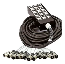 Comprar Medusa 12 Vias Montada Conectores Xlr Cirilo - 20 Metros