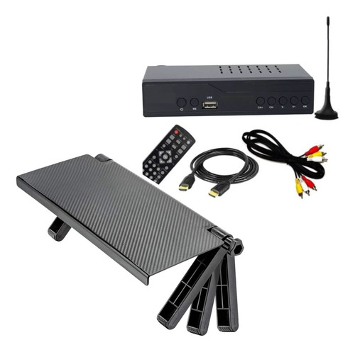 Combo Tdt Decodificador Para Tv + Soporte Plegable De Tdt