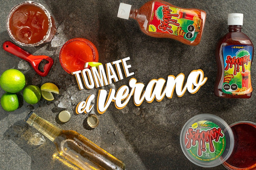 Imagen 2 de 10 de Mini Kit Sabomix, Para Micheladas, Botana, Fruta Y Más!!!