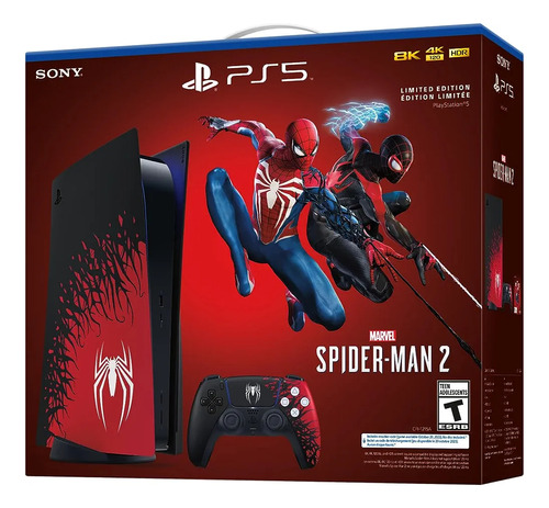 Sony Play Station 5 Edición Especial Spider-man 2