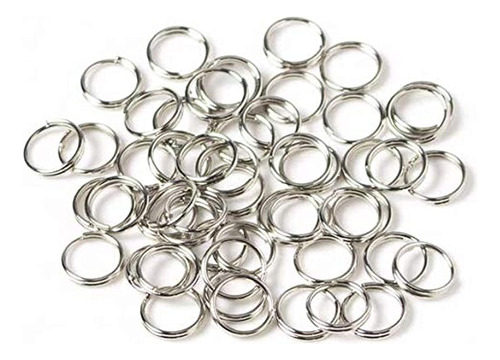 200pcs 10mm Doble Lazos Anillos De Salto Redondos De Al...