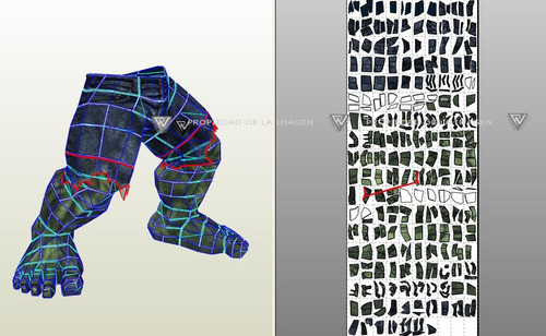 Hulk Avengers 2 Mts / Archivos Papercraft (x Mail)