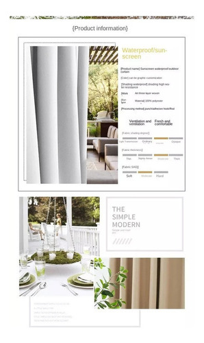 Cortinas Navideñas Opacas De 2 X 2 M Y Protección Uv