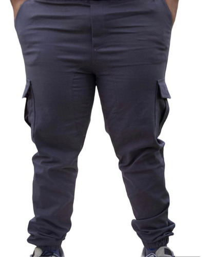 Pantalones Hombre Especiales Cargo Gabardina Casuales Moda