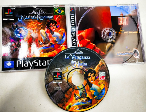 Aladdin In Nasira's Revenge Ps1 Leg. Pt-br Mídia Física