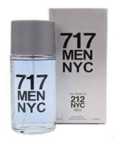 717 Men Nyc,3.4 Fl.oz. Eau De Parfum Spray Para Hombre