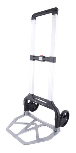 Imagen 2 de 10 de Carro Zorra Carrito Plegable Reforzado Hasta 125 Kg Aluminio