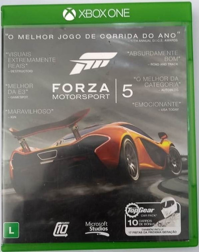 Game Xbox One Forza Motorsport 5 - Vitrine