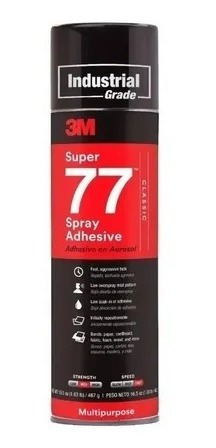 Adhesivo Multiproposito En Aerosol Super 77 3m 500ml 330cc