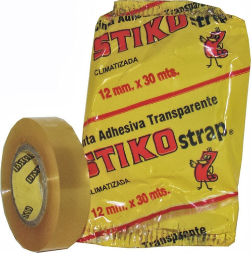 Cinta Adhesiva Stiko Tipo 12mm X 30m