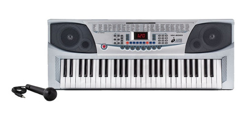 Organo Teclado Musical Mk2083 54 Teclas Incluye Fuente 220 V (Reacondicionado)