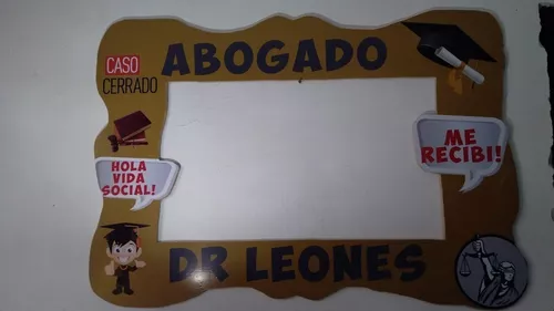 Marco Selfie Egresados Abogados 100x70 Todo Personalizado