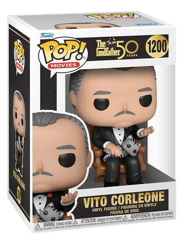 Imagen 2 de 3 de Funko Pop Vito Corleone 1200 The Godfather 50th