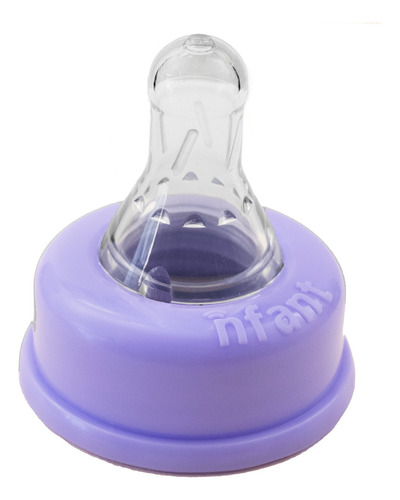 Nfant | Pezn De Flujo Lento, Morado (0.2fl Oz/min), Paquete 