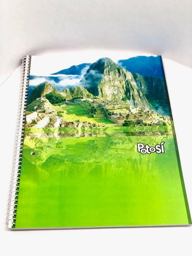 Pack X 5 Cuaderno Universitario Potosi 80 Hojas Cuadriculado