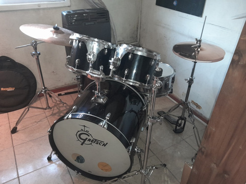 Batería 5 Cuerpos Gretsch Blackhawk C/ Platillos