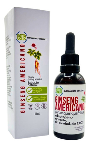 Ginseng Americano Panax Quinquefolius 60ml