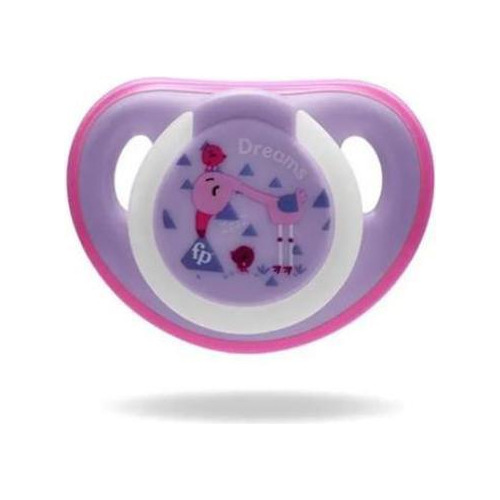 Chupeta First Moments Glow Tam 1 Rosa - Fisher-price