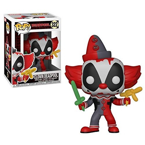 ¡funko Pop! Marvel: Deadpool Playtime - Payaso De Deadpool