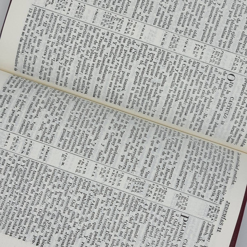 Imagen 5 de 8 de Biblia Antigua Versión Valera 1602 Mediana Imit. Piel Azul