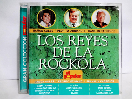 Cd Los Reyes De La Rockola Vol 2 1999 El Popular