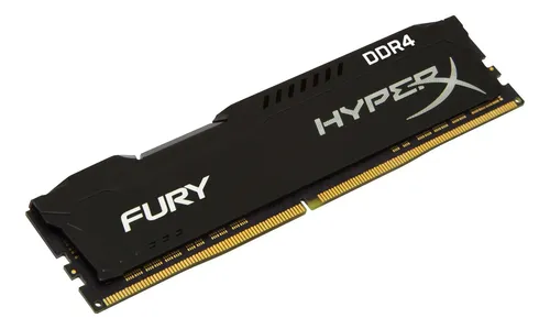Memória RAM Gamer HyperX Fury DDR4 8GB para Desktop 2400 MHz