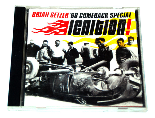 Brian Setzer - Ignition! Cd Hot Rod Songs Stary Cats C1