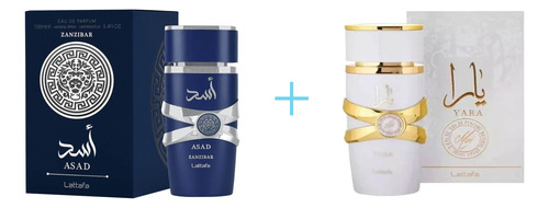 Lattafa Perfume Asad Zanzibar And Perfume Yara Moidama Latt