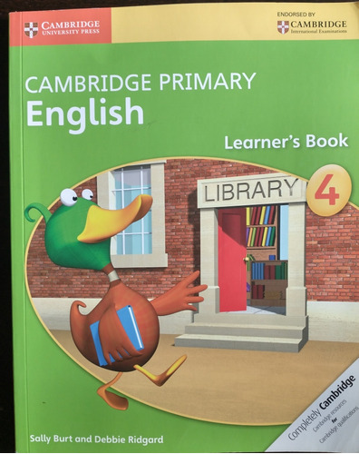 Libro Cambridge Primary English. Learner's Book 4.