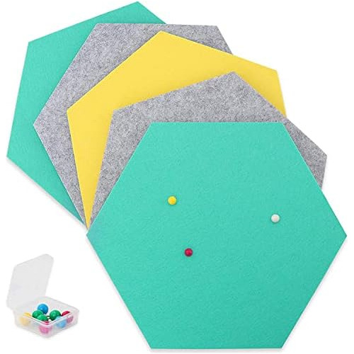Tablero De Corcho Hexagonal Grande, Tablero De Corcho A...
