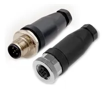 Comprar Conectores M12 Macho Y Hembra Recto 5 Pines Elco