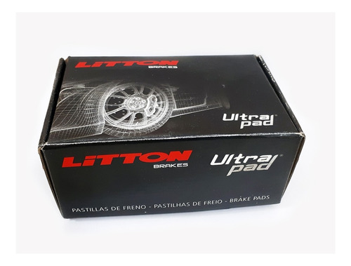 Pastilla De Freno Del Litton P/ Toyota Hilux 2005-2015 143mm