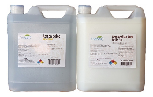 Atrapa Polvo + Cera Autobrillo Pisos, 10 Litros