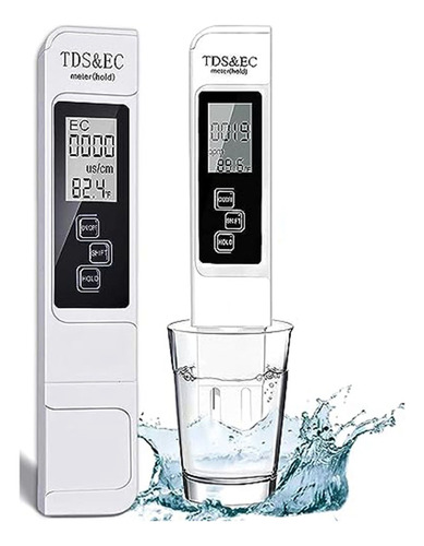 Medidor De Tds, Temperatura Y Ec Para Hidroponía, Agua Potab