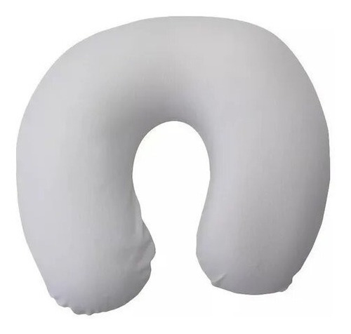 Cuello De Viaje Cervicales De Vellón Siliconado Color Blanco Diseño De La Tela Sábana De 1era Calidad