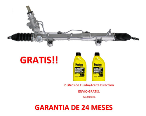 Caja Cremallera Direccion Hidraulica Original Completa Vw Eurovan 2008, 2009, 2010, 2011, 2012, 2013, 2014, 2015