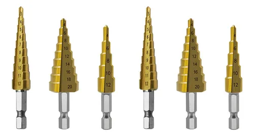 comprar W Step Drill Bit 6 Unidades Hss Step Drill Bit Set Cone