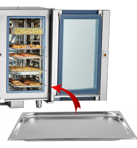 Gn 2 Unidades Cubas De Inox Richounds Buffet 1 / 1 De 20mm