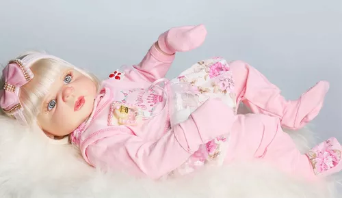 Boneca bebe reborn 55cm – Bebê Kids